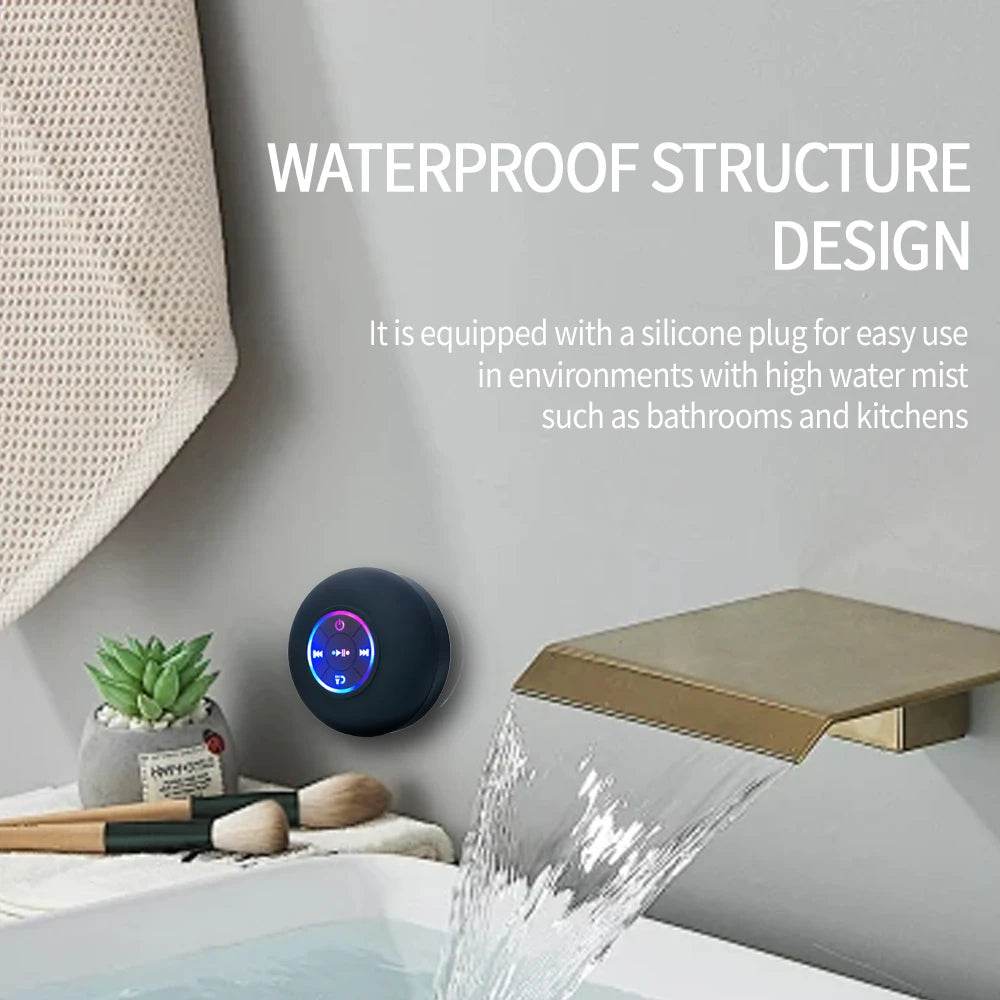 Portable Wireless Bluetooth Speaker LED Dabfavshop