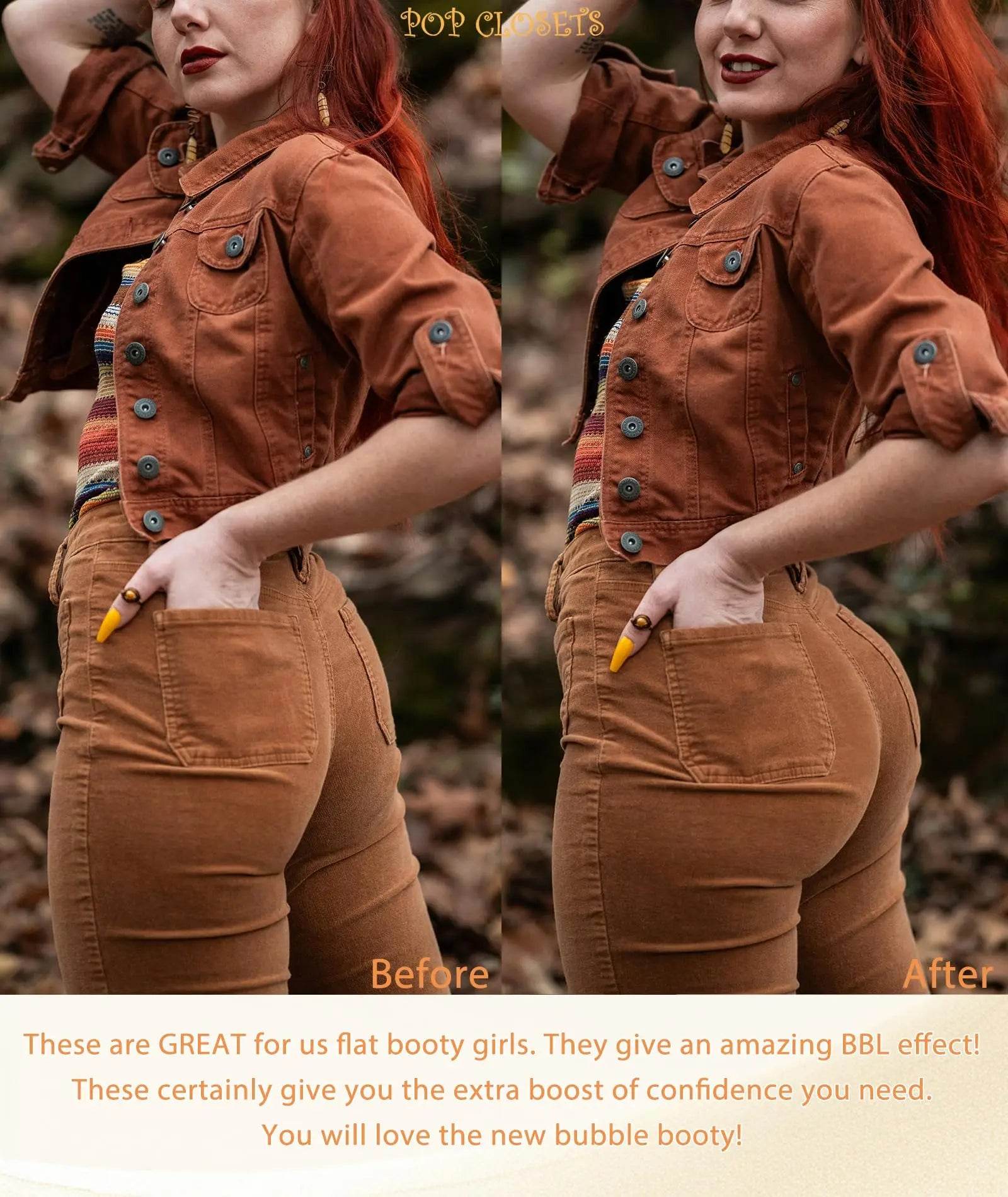Butt Lifter Shapewear Shorts Women Fake Booty Hip Enhancer Body Shaper - Dabfavshop