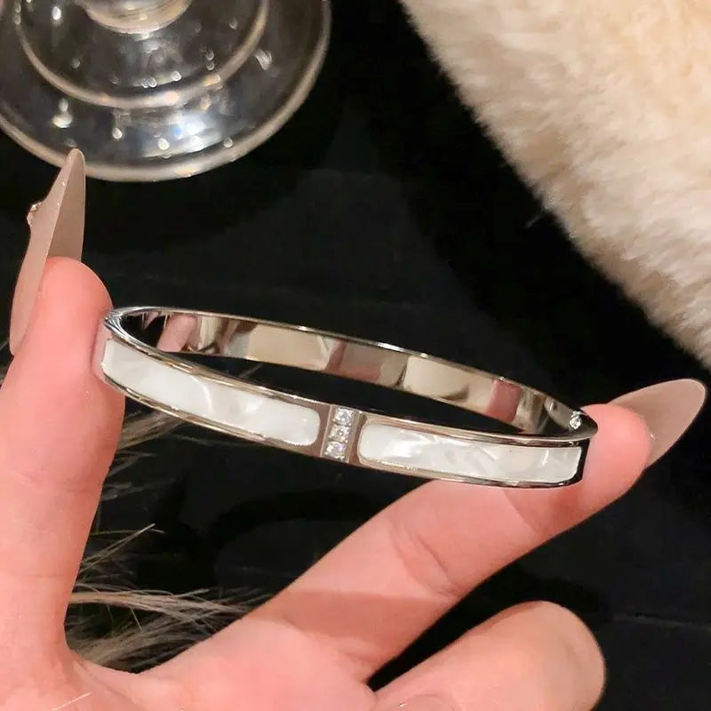Titanium Steel Gold Silver Color Bracelet Dabfavshop
