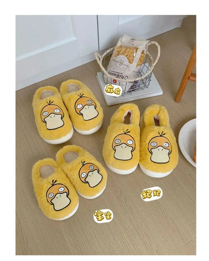 Pokémon Cotton Slippers With Velvet Insulation Anti Slip - Dabfavshop