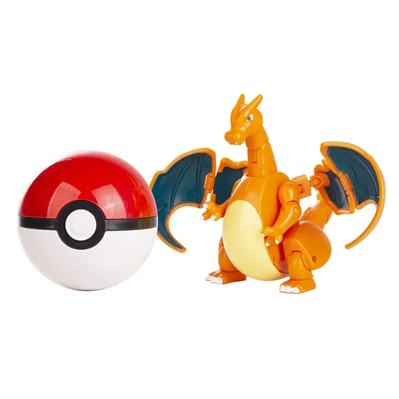 Pokémon Anime Figure With Pokaball - Dabfavshop