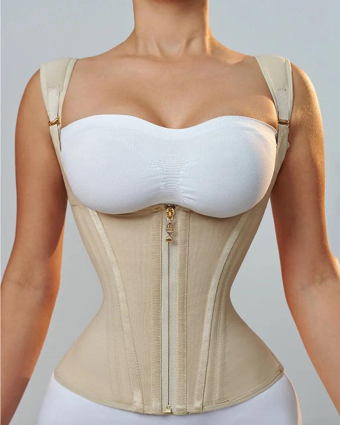 Fajas Colombians With Row Buckle And Zipper For Women Sexy Shaping Curves - Dabfavshop