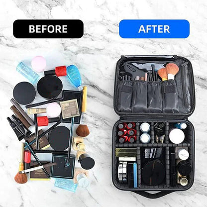 New Makeup Bag for Women Travel Waterproof Necessary Beauty Brush Embroidery Tool Storage Cosmetic Case Professional Makeup Box Dabfavshop