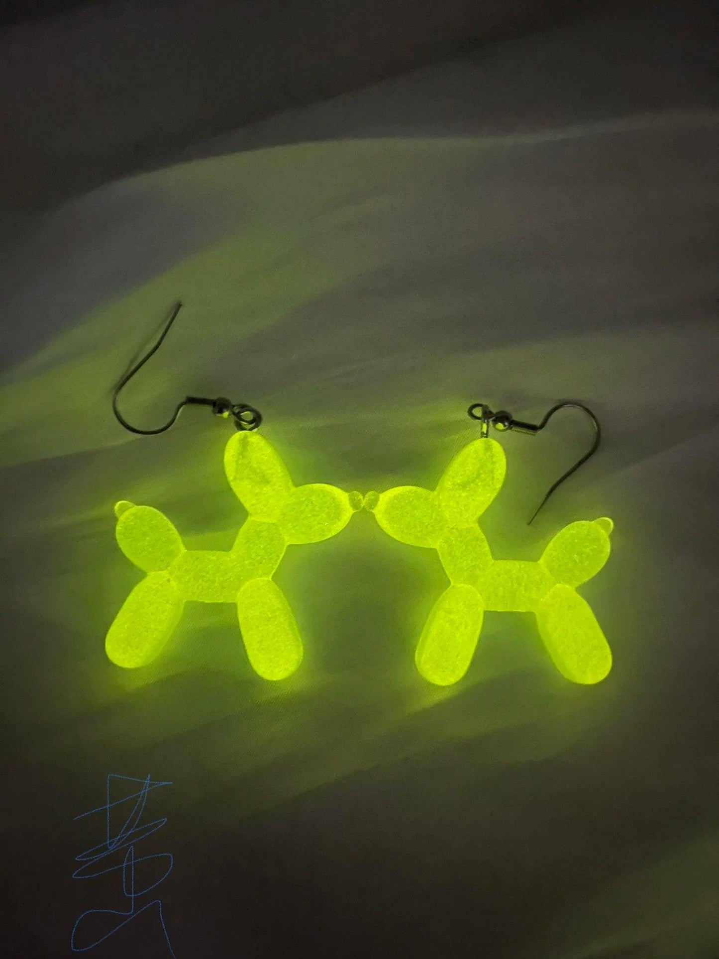 Glow In The Dark Ghost In Bottle Earrings - Dabfavshop