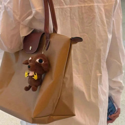 12cmChihuahua Stuffed Plush Animal Toy Keychain