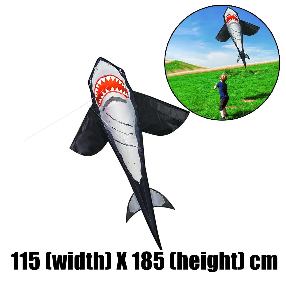 3D Dragon100M Kite Single Line With Tail Outdoor Sports Fun Toy Family Parent-child Interaction  Rainbow Kite Children House Store
