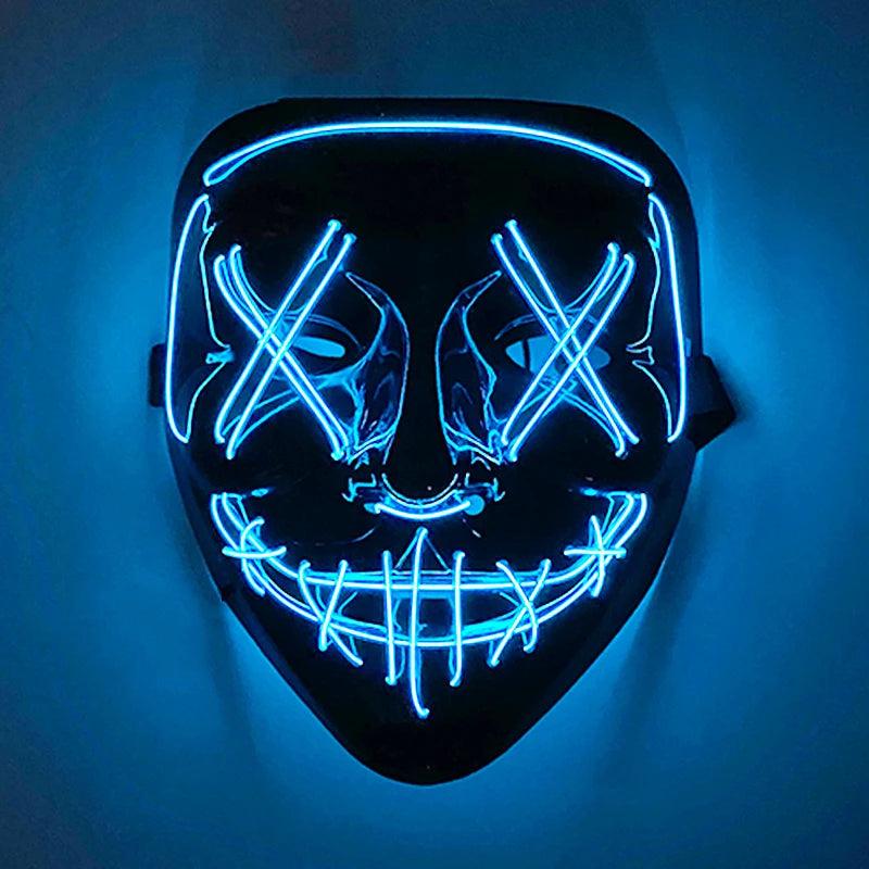 LED Luminous Fox Mask - Halloween Party Must-Have! - Dabfavshop