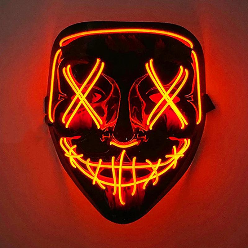 LED Luminous Fox Mask - Halloween Party Must-Have! - Dabfavshop