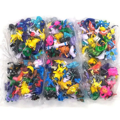 Pokémon Action Figures Toys 24-144 Pcs Sets 2-3CM In Size - Dabfavshop