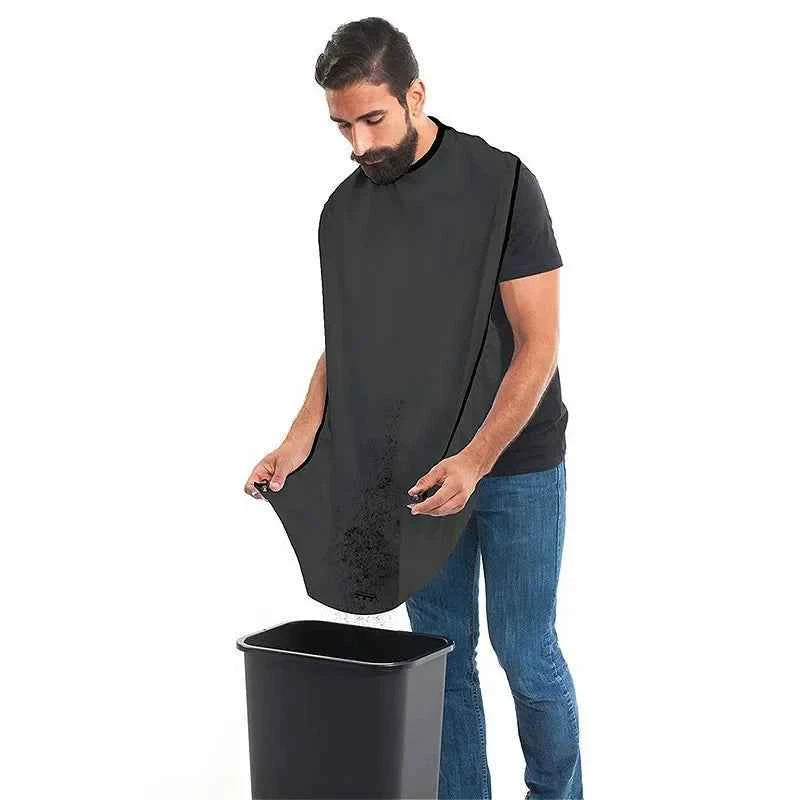 Male Shaving Apron Beard Catcher Cape Care Bib Face Shaved Hair Adult Bibs Shaver Cleaning Hairdresser for Man Clean Apron Gift Dabfavshop