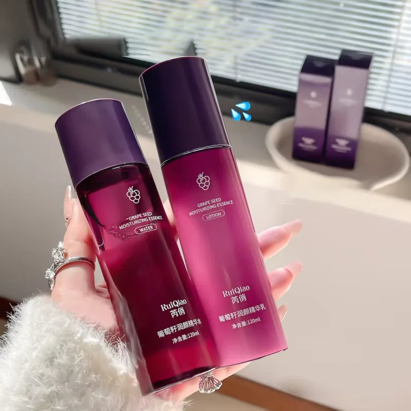 Grape Seed Moisturizing essence Emulsion Firming, Moisturizing, Whitening and Anti aging essence Emulsion Skin Care Dabfavshop