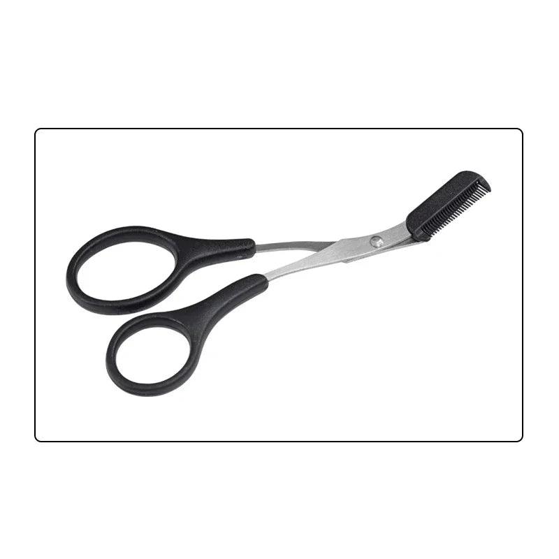 Stainless Steel Eyebrow Trimmer Scissors - Dabfavshop