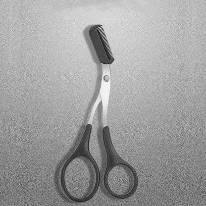 Stainless Steel Eyebrow Trimmer Scissors - Dabfavshop