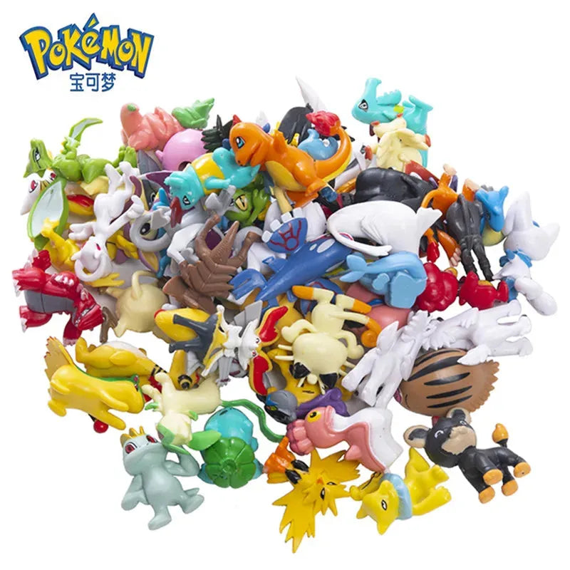 Pokémon Anime Figures Large Size 4-6cm / 24-144Pcs Sets - Dabfavshop