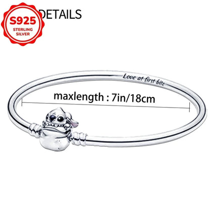 925 Silver Bracelets DIY Jewelry Gift Dabfavshop