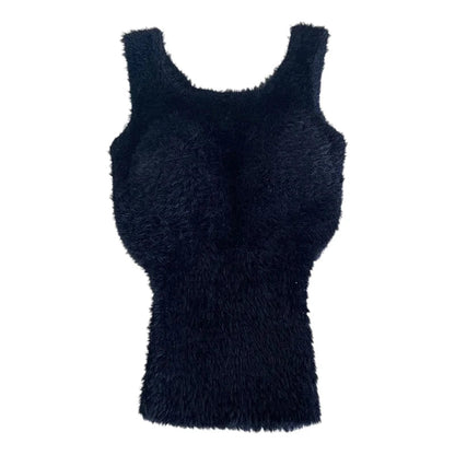 Plush Warm Wool Tank Tops Dabfavshop