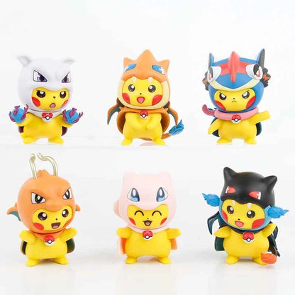 Creative Cartoon Anime Toys Set