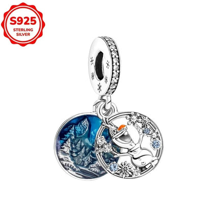 925 Silver Bracelets DIY Jewelry Gift Dabfavshop