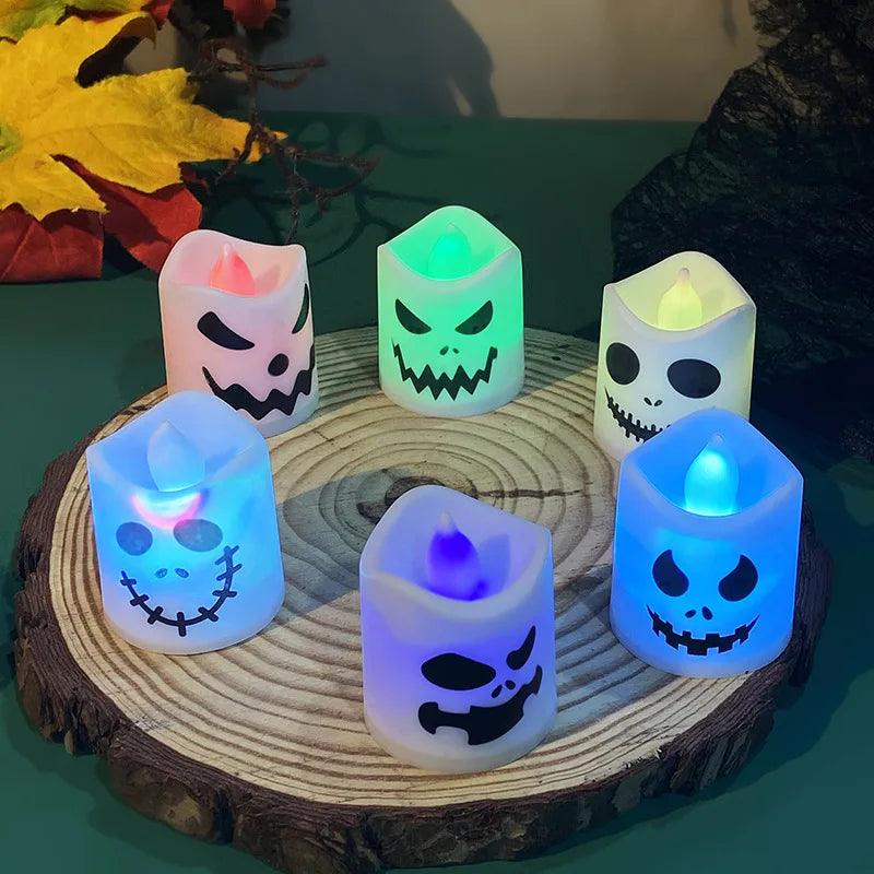 Halloween Ghost Pumpkin Candle Lights - Dabfavshop