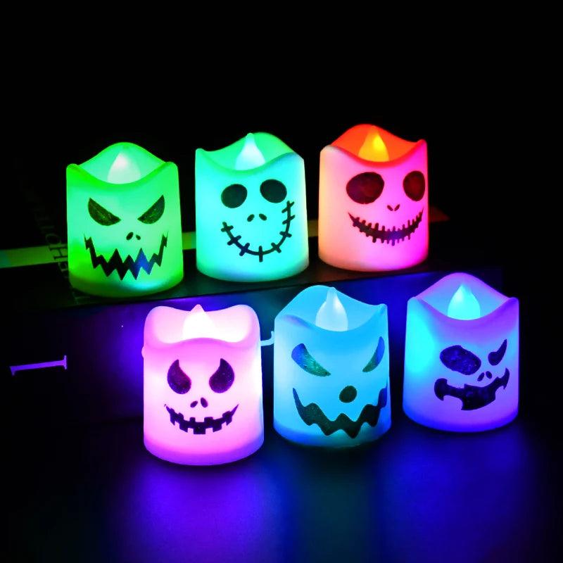 Halloween Ghost Pumpkin Candle Lights - Dabfavshop