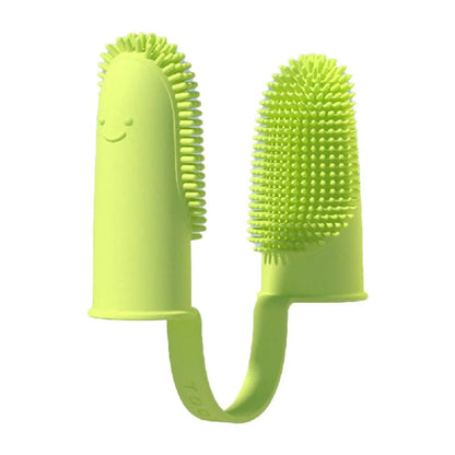 Silicone Super Soft Finger Toothbrush For Dog - Dabfavshop