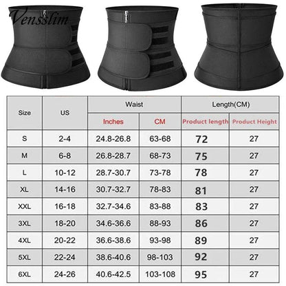 Men Waist Trainer Body Shapers Slimming Corset Sauna Sweat Strap - Dabfavshop