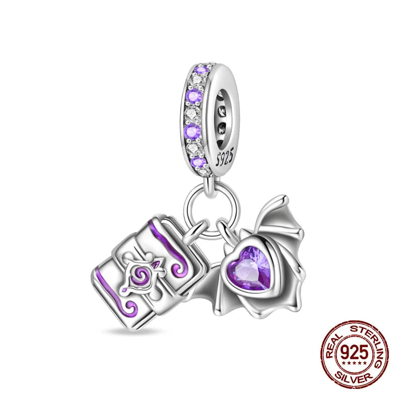 Halloween Luminous Charms Bead 925 Sterling Silver Dabfavshop