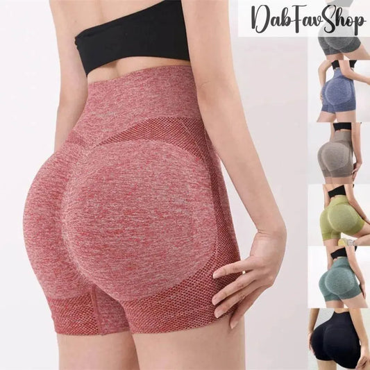 Women's Yoga Shorts High Waist Sportswear - Dabfavshop