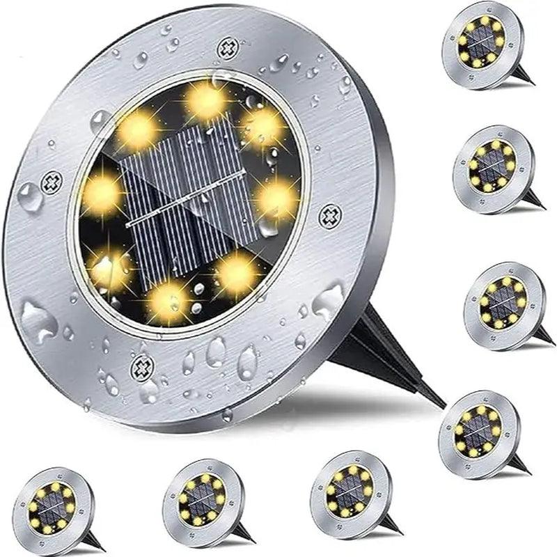 Waterproof Solar Ground LED Lights - Dabfavshop