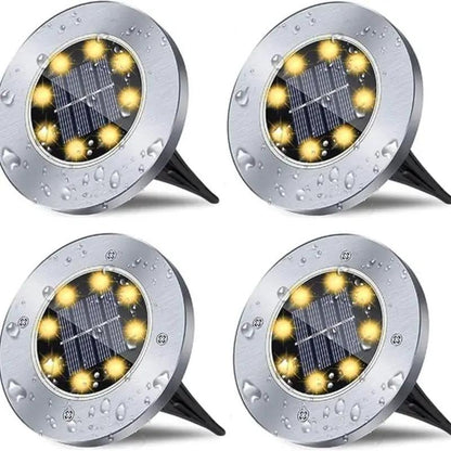 Waterproof Solar Ground LED Lights - Dabfavshop