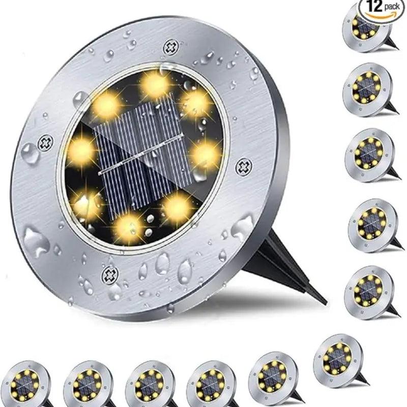 Waterproof Solar Ground LED Lights - Dabfavshop