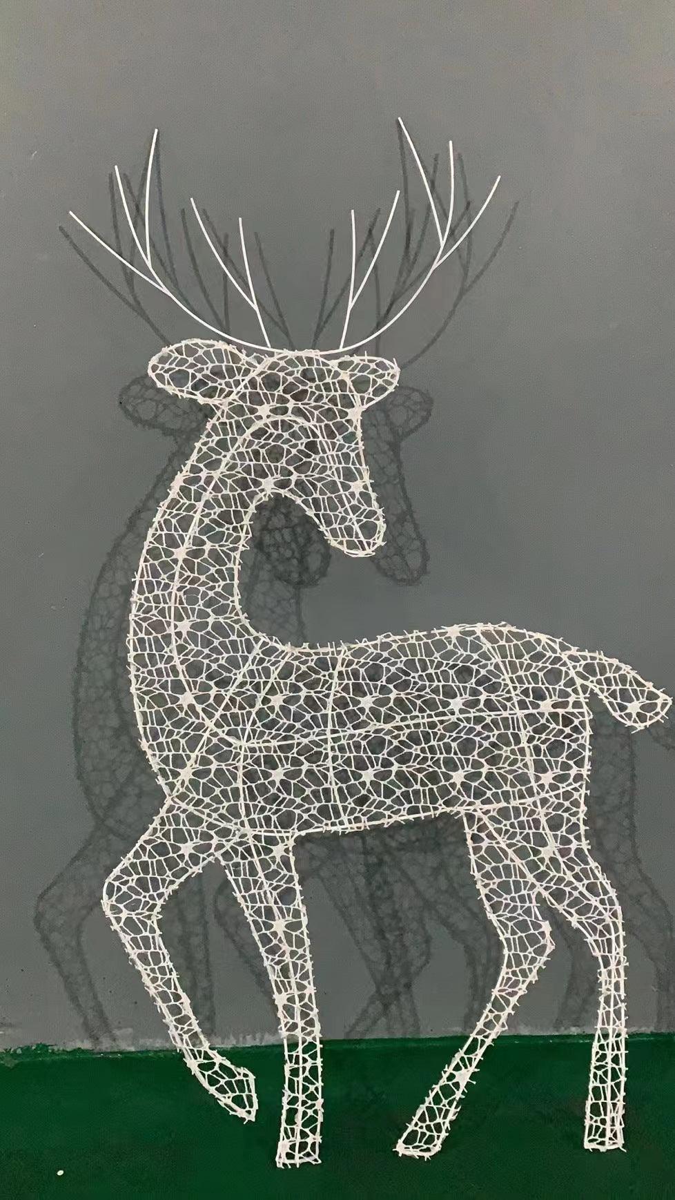 LED Christmas Elk Decoration DIY Ornament - Dabfavshop