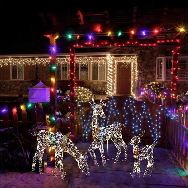 LED Christmas Elk Decoration DIY Ornament - Dabfavshop