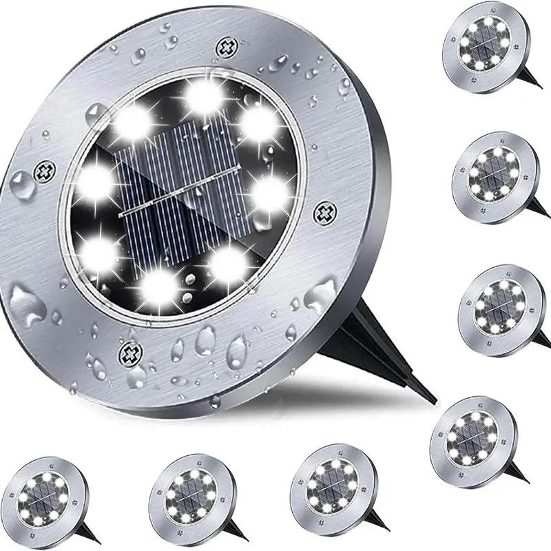 Waterproof Solar Ground LED Lights - Dabfavshop