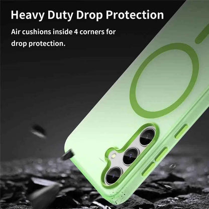 Samsung Galaxy shockproof case with heavy duty drop protection and air cushions in corners