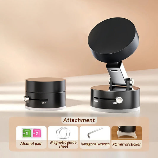 Dabfavshop ultimate suction car mount with adjustable arm and magnetic attachment for secure device holding